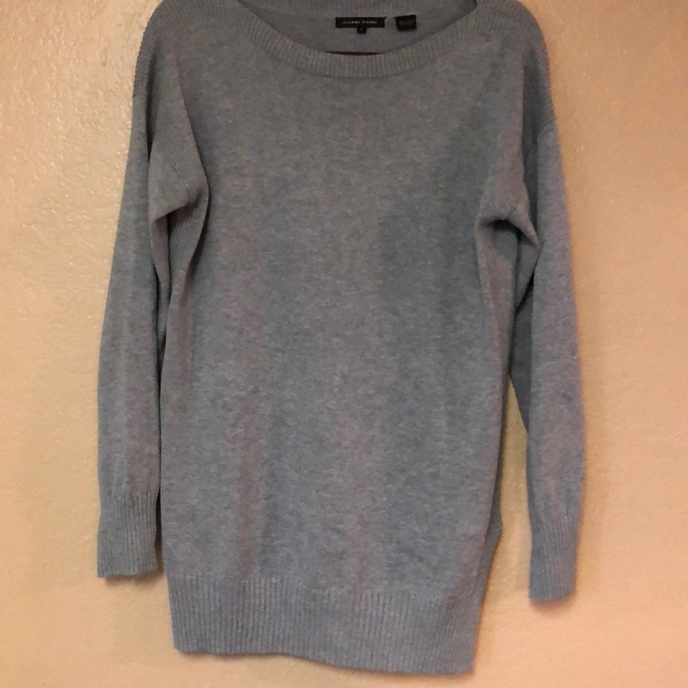 Long tunic cotton sweater